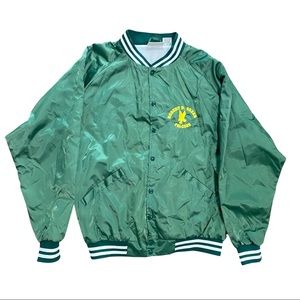 Green Bomber Jacket #674
